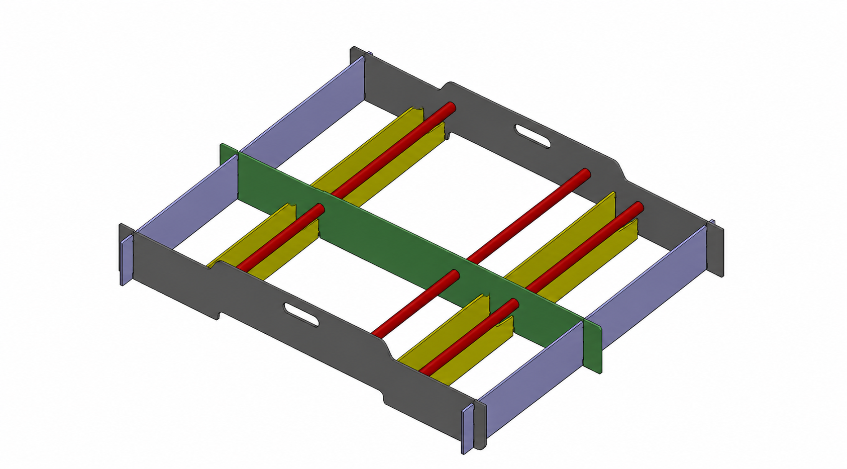 Representative custom support tray design concept