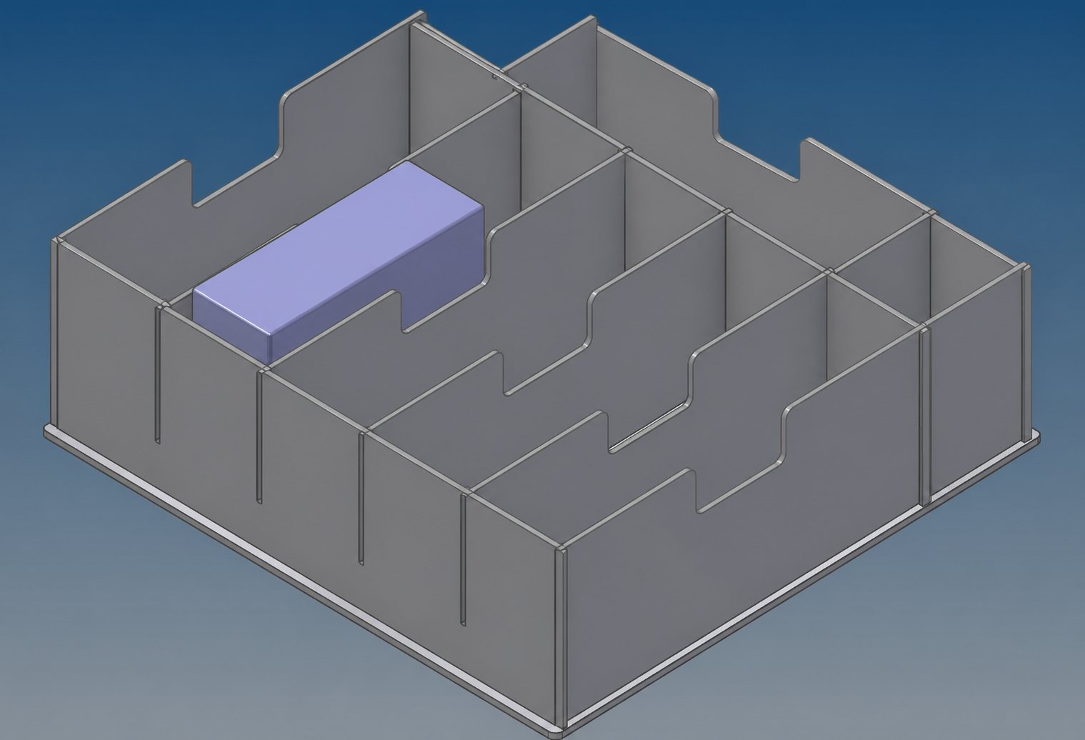 Representative custom partition design concept